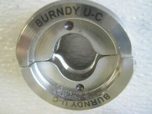 Burndy U Die Index C Brown Tap UC 12 Ton Stainless Hydraulic Crimp Crimper U-C