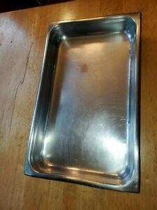 Vollrath 2002-5 Full Size Steam Table Pan 21&#034;x 12.75&#034; x 2.5&#034; Heavy Duty