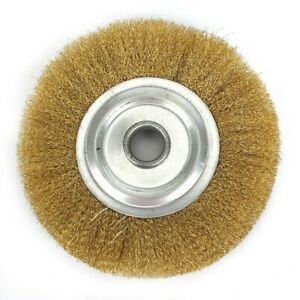 Angle Grinder Wire Brush 1 Piece Equipment Rust Removal Brass Metal Polishing