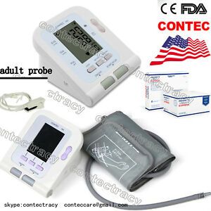 Automatic arm Blood Pressure Digital Monitor BP Cuff Pulse Heart Rate Tester,FDA