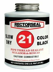Rectorseal 622-28651 No. 21 Black Jack 0.5 Point Btc Pipe Thread