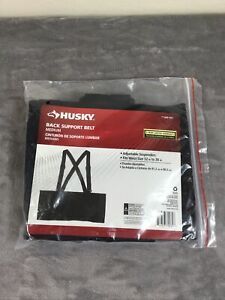 Husky HD668607 Medium Back Support in Black