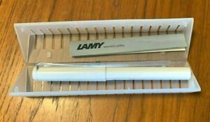 New LAMY Classic Fountain Pen With Fine Point Nib And Clip, White (19F-Pen)
