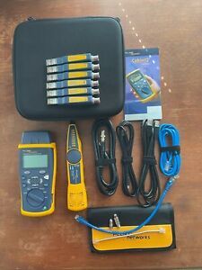 Fluke Networks Cable IQ CIQ-100 CableIQ Kit Intellitone 200 Qualification Tester