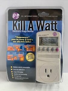 P3 International Kill A Watt Electricity Usage Monitor- Model #P4400 NEW