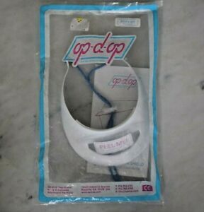 OP-D-OP Tint Visor Shield Kit 206PV-WT White Polysoft / Blue Cinch Cord *NEW