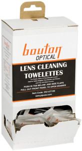 Bouton Optical 252-LCT100 Lens Cleaning Towelette Dispenser, Large