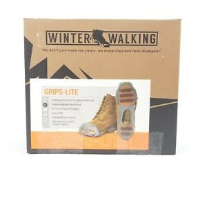 Winter Walking Anti-Slip Ice Snow Safety Shoe  Grips-Lite Size Medium JD6612