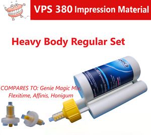 Dental HEAVY BODY REGULAR SET 380 VPS Impression Material VIrtual 380 ml Refill