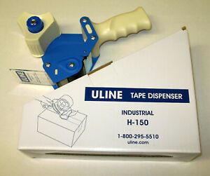 ULINE TAPE DISPENSER - Industrial H-150 Clear Packing Tape 2&#034; Wide - NEW IN BOX