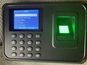 Biometric Fingerprint Checking-in Attendance Machine Employee Time Clock USA