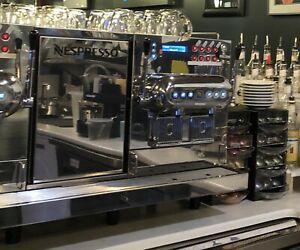 Nespresso Aguila 420 Commercial Coffee Machine with transformer