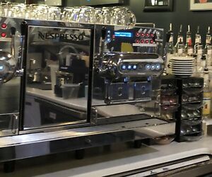 Nespresso Aguila 420 Commercial Coffee Machine with transformer