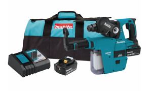 NEW! MAKITA 18V LXT BRUSHLESS CORDLESS 1&#034; ROTARY HAMMER DRILL KIT, XRH011TX