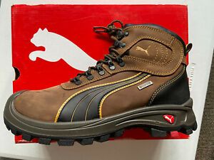 New Puma Safety Boot, 6&#034;, WP, Leather, Comp, Toe, Size 11 EH