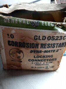 Genaral electric Box Of 9 Locking Connectors Dyna-mate Gld0523c Unused box nogo