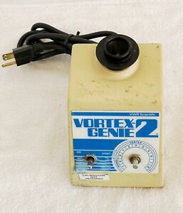 VWR Scientific Industries Vortex Genie 2 Mixer 120V model G-560 MISSING KNOB