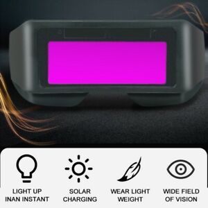 Solar Powered Auto Darkening Welding Helmet Eyes Welder* Glasses For Welding USA