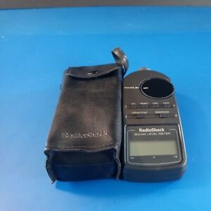 Radio Shack Digital Sound Level Meter Tester 33-2055 with New Battery
