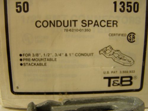 Thomas &amp; betts conduit spacer - p/n 1350 - 50 each for sale