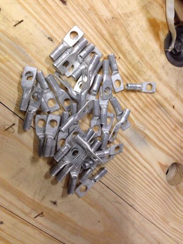Lot of 41 burndy lugs gray n40 (t2) for sale
