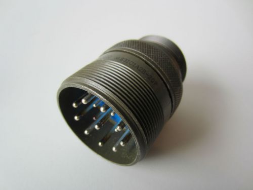 Amphenol ms3101a28-20p circular connector plug size 28, 14pos new for sale