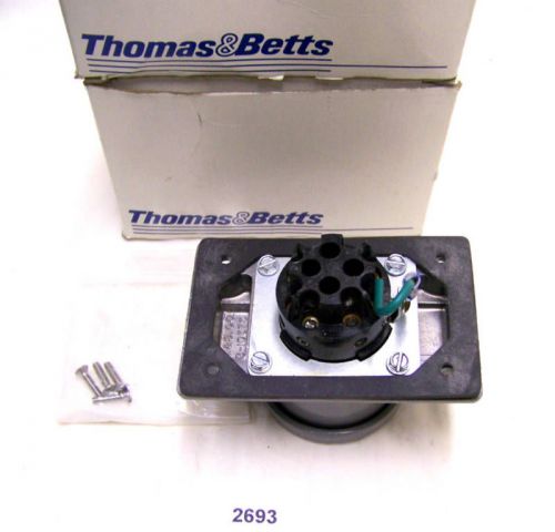 (2693) lot of 2 thomas &amp; betts receptacle skr8g for sale