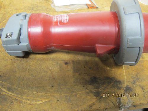 HUBBELL 460P7W 60 Amp 3 Phase 10HP 480V Pin and Sleeve Plug