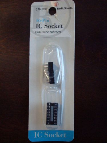 NEW RadioShack 16-Pin IC Socket; Part #276-1998