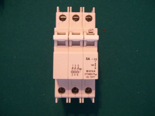 New- qzd3820 - 5 amp - circuit breaker industries qz-3(13)d breaker for sale