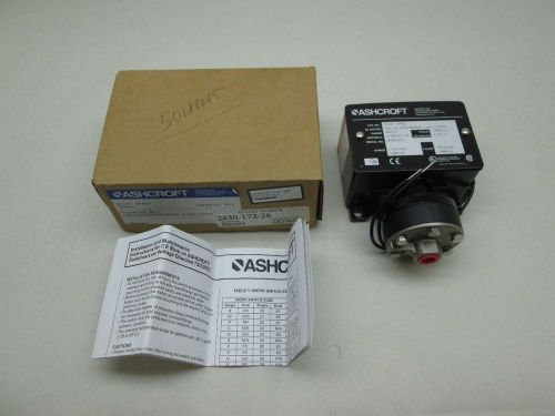 New ashcroft b424v xfmg6 2430-172-28 200psi 480v-ac 1/2a pressure switch d381635 for sale