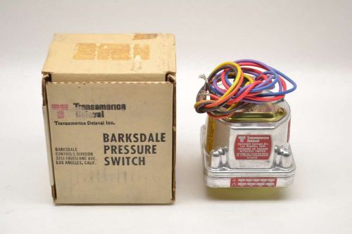 NEW BARKSDALE D2H-A3SS PRESSURE 0.03-3 PSI 10PSI SWITCH B479227