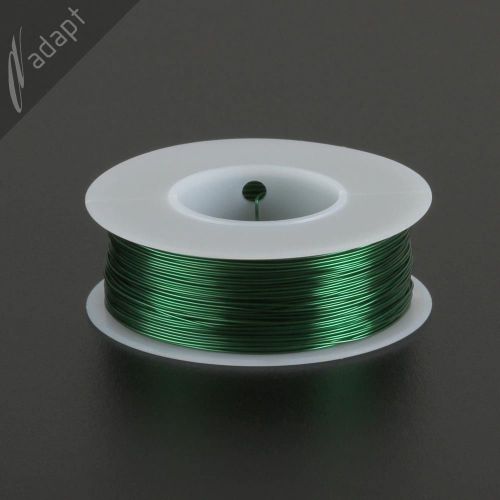 25 AWG Gauge Magnet Wire Green 250&#039; 155C Solderable Enameled Copper Coil Winding