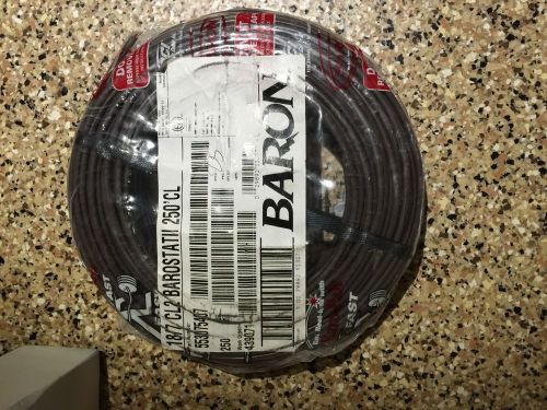 Coleman Baron High-Grade Thermostat Wire 18/7 CL2 Barostat-II 250ft - 7 Wire!