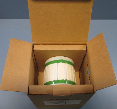 Raychem 250pc ht-sce-1/8-2.0-9 heat shrink labels white new for sale