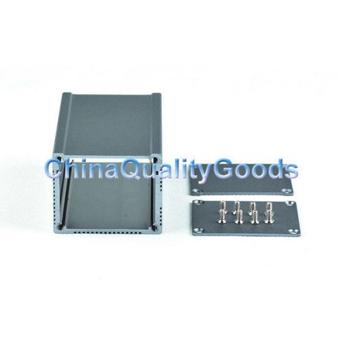 4x extruded aluminum box electronic power enclosure pcb instrument case 80x50x40 for sale