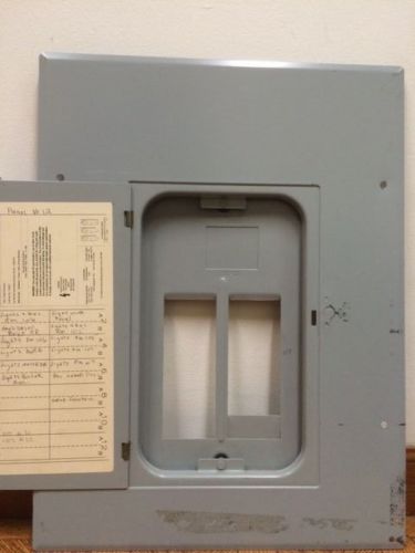 Ge general electric tlm12c panel cover tlm1212c 100a 125a 120/240 for sale
