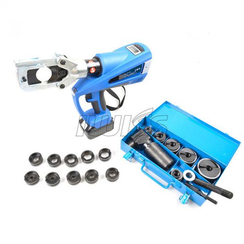 Bz-60unv battery multi-funcational tool with cutting,crimping,punching die sets for sale