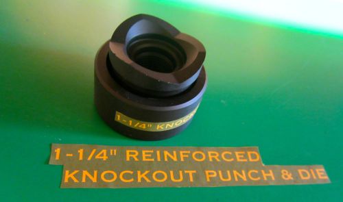 Greenlee  style  1-1/4 &#034;conduit knockout punch  , brand new free shipping for sale