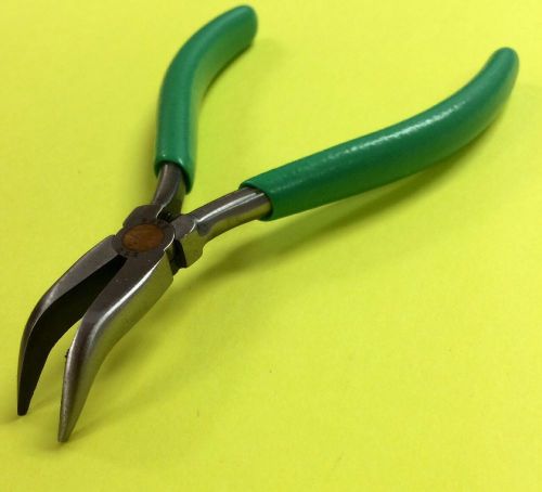 Cooper Tools Xcelite CN-54G 5&#034; Curved Long Nose Plier with Smooth Jaw