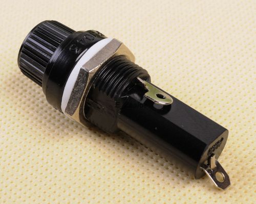 Cb radio auto stereo chassis panel mount agc glass fuse holder 15a/125v 10a/250v for sale