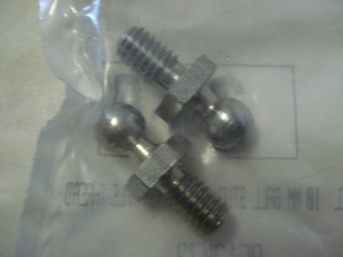 MCMASTER-CARR 9512K73 MOUNTING BALL STUD,ZINC PLATED,STEEL 10MM (LOT OF 20)