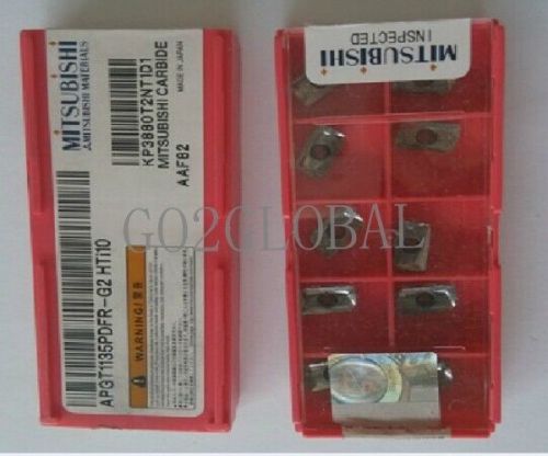 Carbide insert 10pcs/box new apgt1135pdfr-g2 hti10 lot of 100x in box mitsubishi for sale