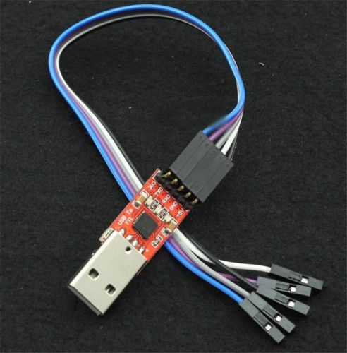 1pcs New USB 2.0 to TTL UART Module 5pin Serial Converter CP2102 STC 5pin cables