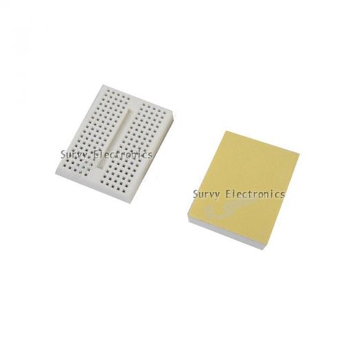 5pcs white solderless prototype breadboard syb-170 tie-points for arduino new for sale