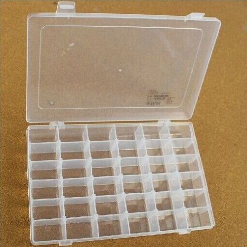 Electronic components storage parts box work bin moveable clapboard inside for sale