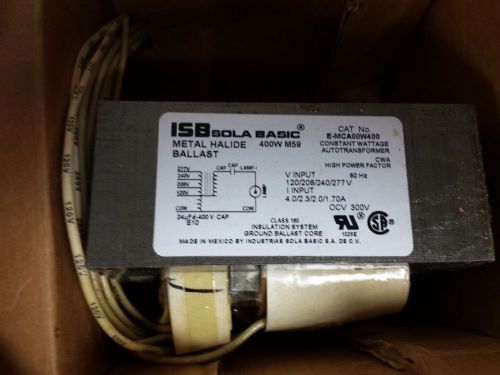 ISB SOLA BASIC E-MCA00W400 400W M59 MH LAMP