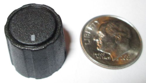 1/4&#034; SHAFT COLLET KNOBS  15 MM  NO  SIFAM/SELCO  SP150-250  BLACK  NOS