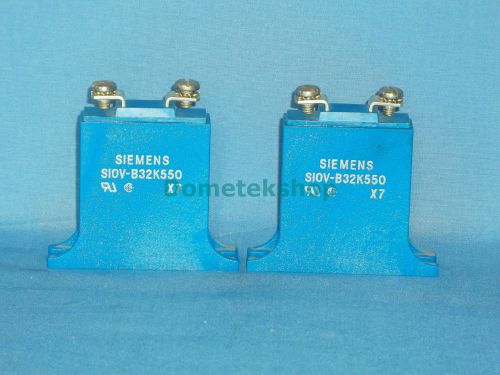 Siemens SIOV-B32K550 Varistor (Lot of 2 pieces)