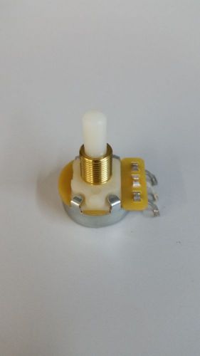New 5k ohm linear potentiometer kit (no switch)- isolated brass mounting for sale